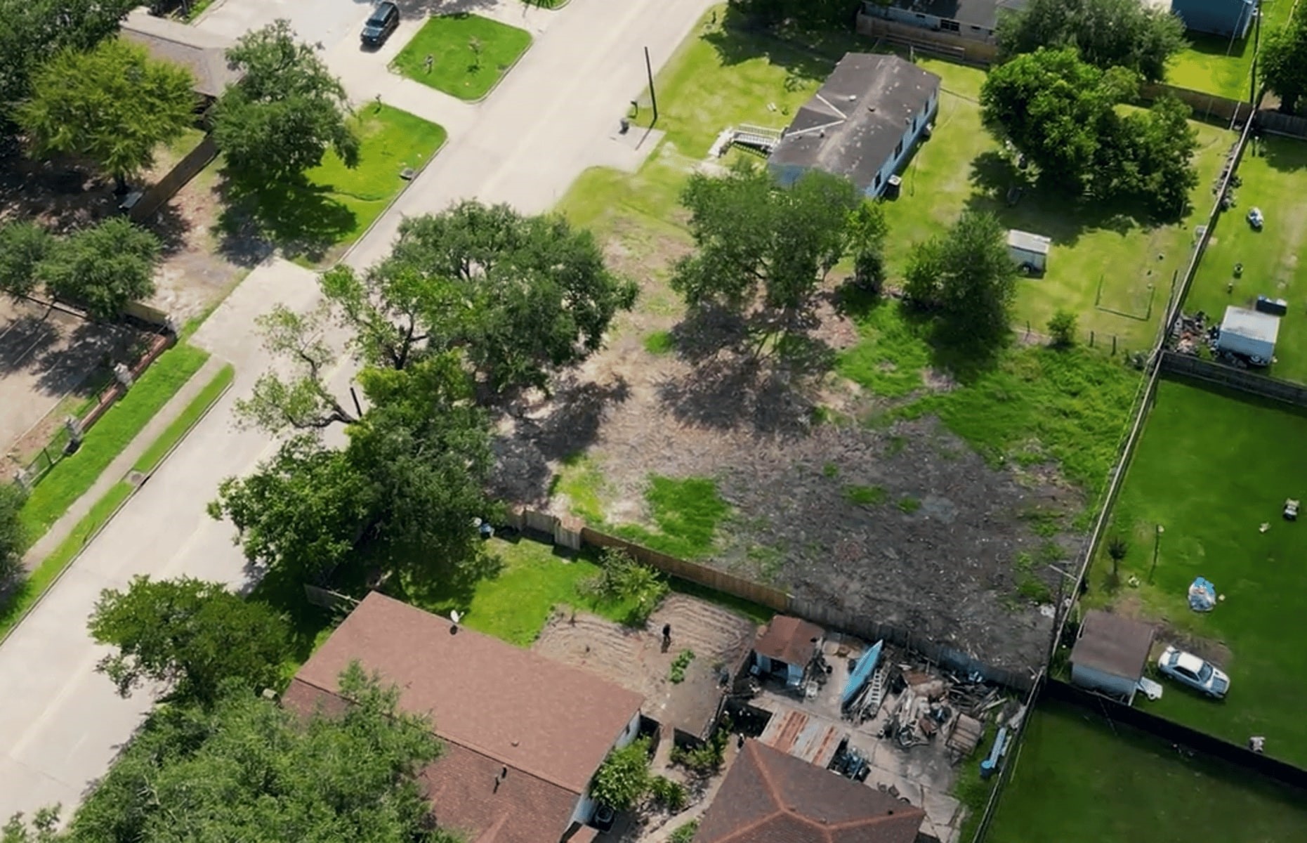 306 Present Street Stafford, TX 77477 - Photo 6 of 6 an aerial view of a house with a yard