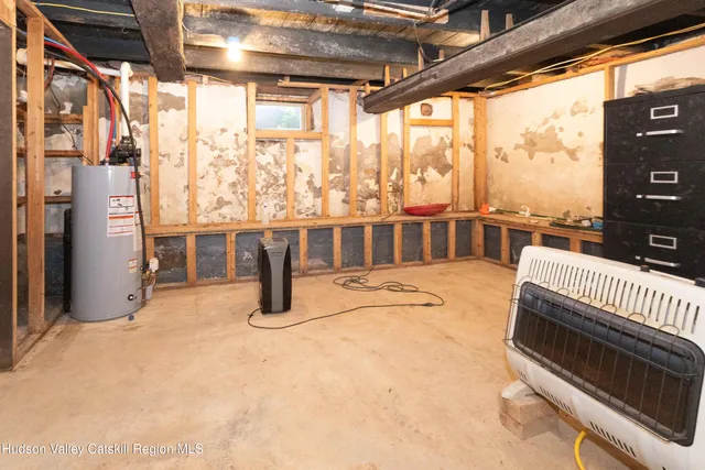 a view of a porch with furniture