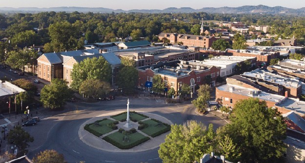 1319 West Main Street, Unit 303 Franklin, TN 37064 - Photo 21 of 23 a view of a city and mountains