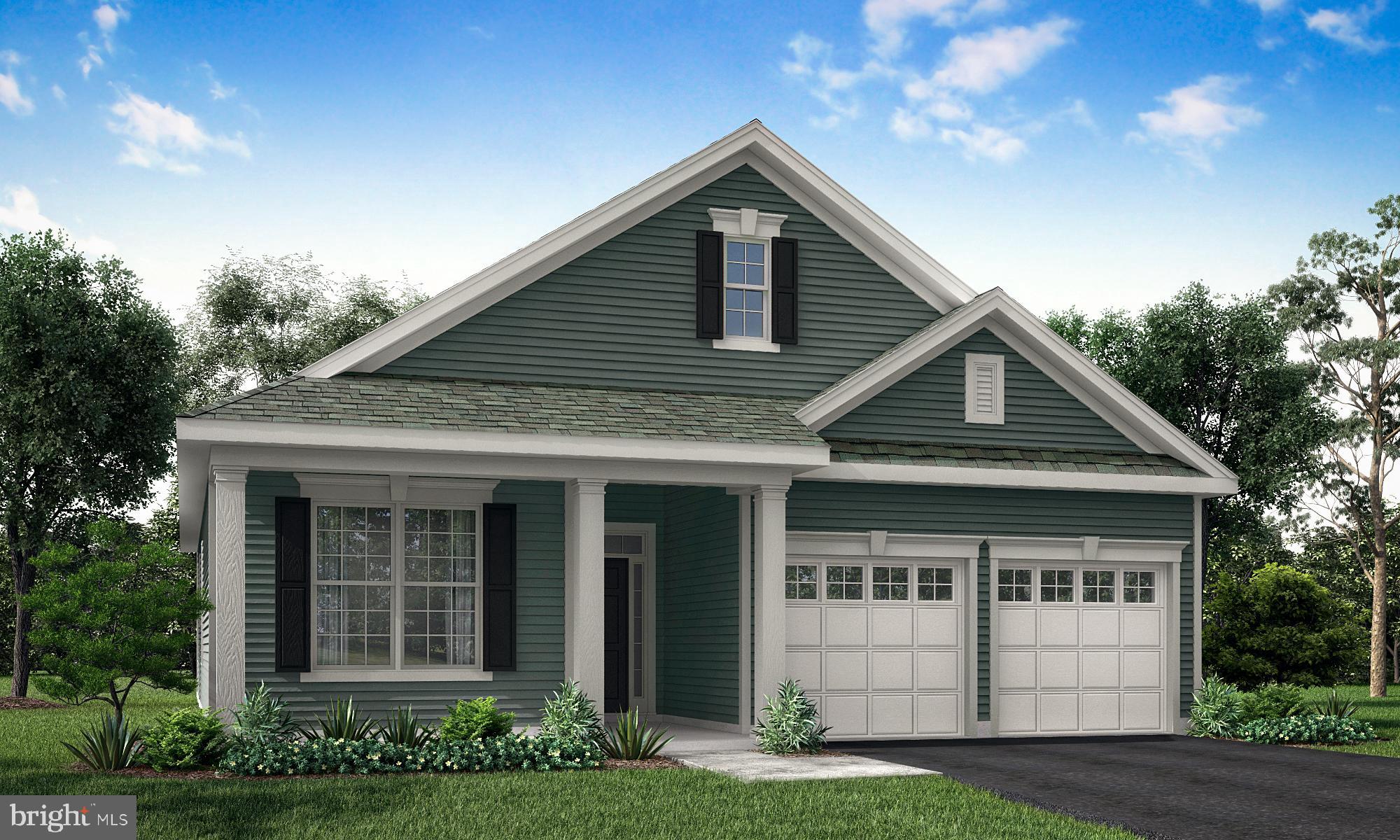 5 Castleton Drive Williamstown, NJ 08094 - Photo 3 of 4 The Lilac - Veranda Elevation, Artist Rendering