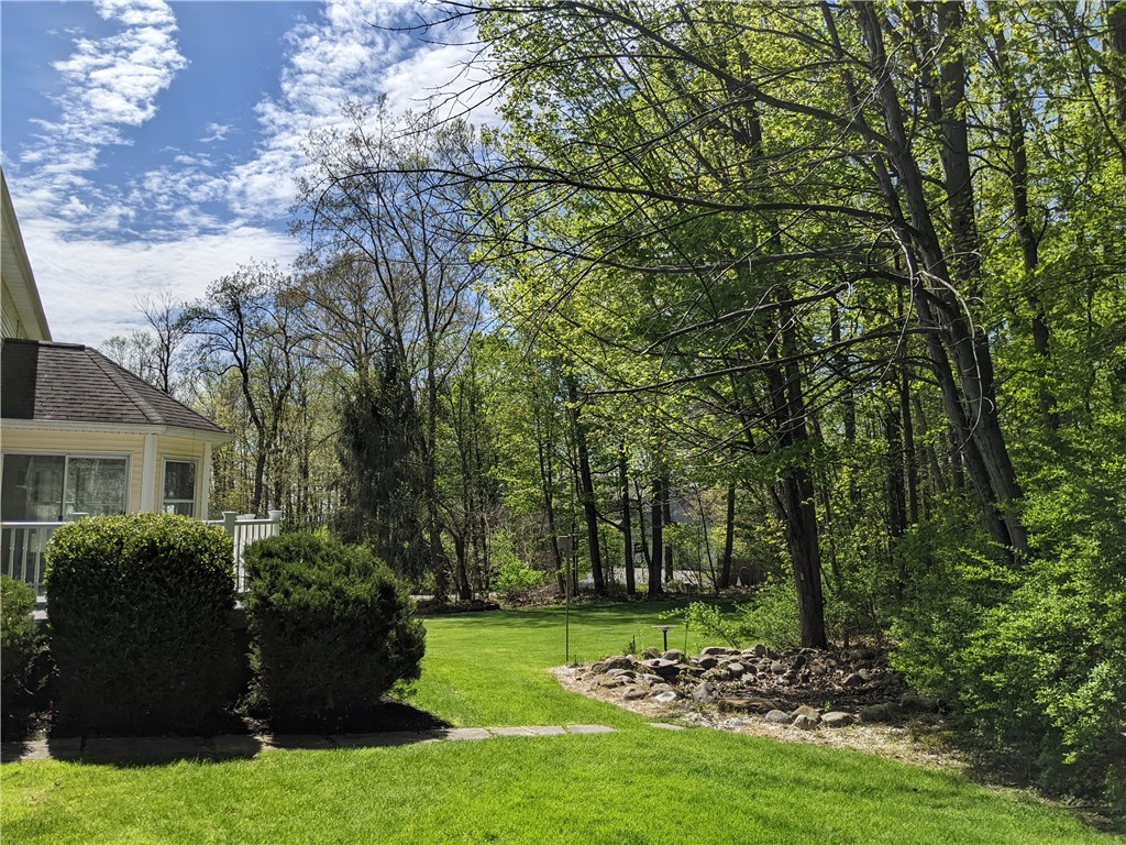41 Hawks View Mendon, NY 14472 - Photo 46 of 46 Backyard and the woods