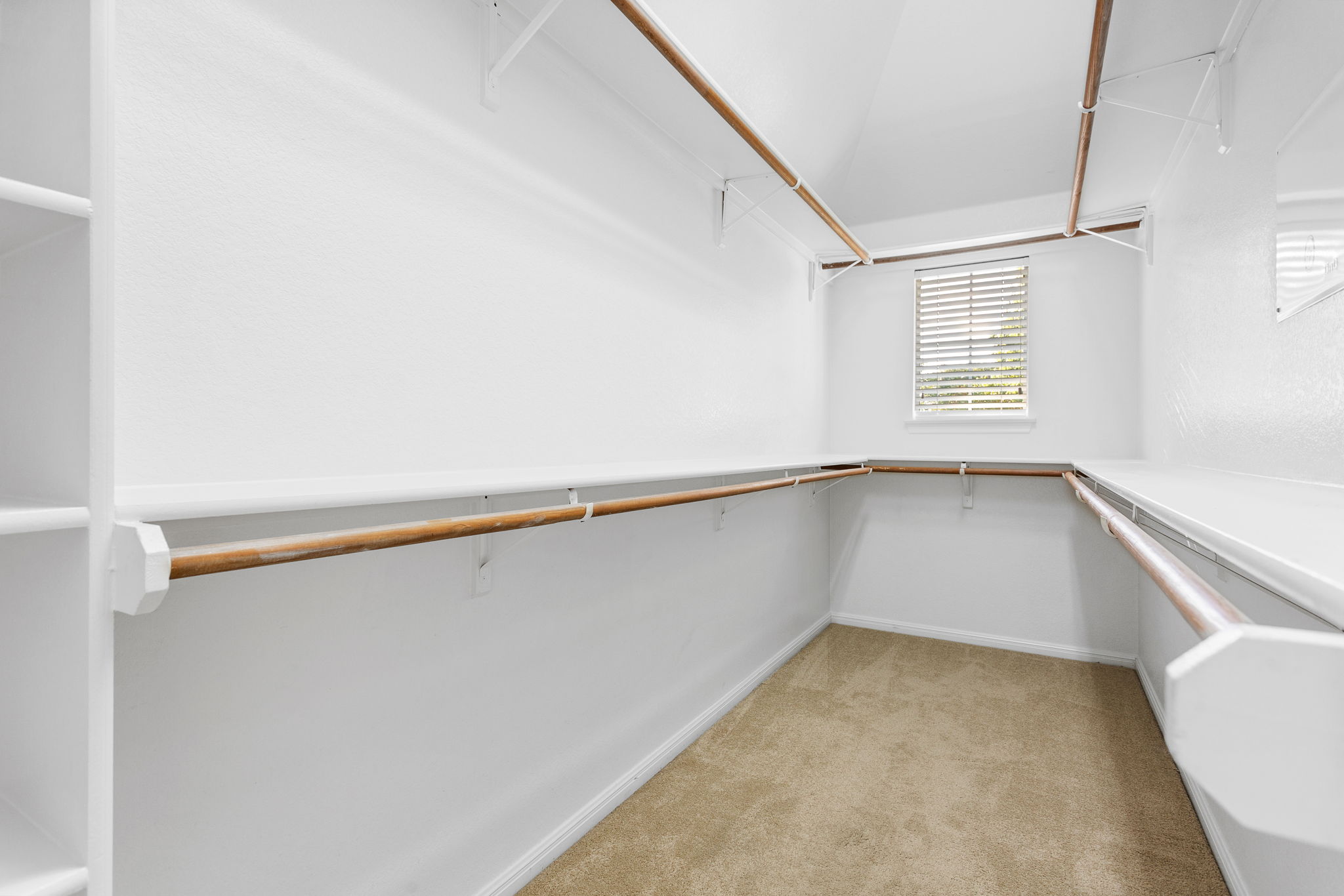 313 Greenside Lane Georgetown, TX 78633 - Photo 35 of 40 Walk in closet with light colored carpet