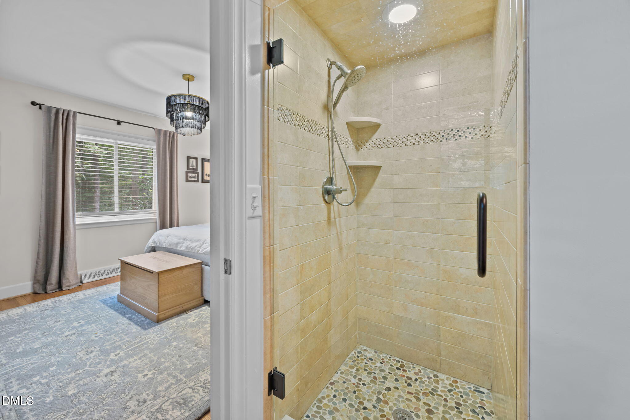 1812 Rolling Road Chapel Hill, NC 27514 - Photo 37 of 72 a bathroom with a bath tub and shower