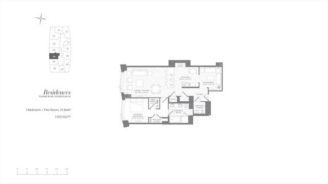 $2,450,000 | 240 Devonshire Street, Unit 4204, Boston, MA 02110