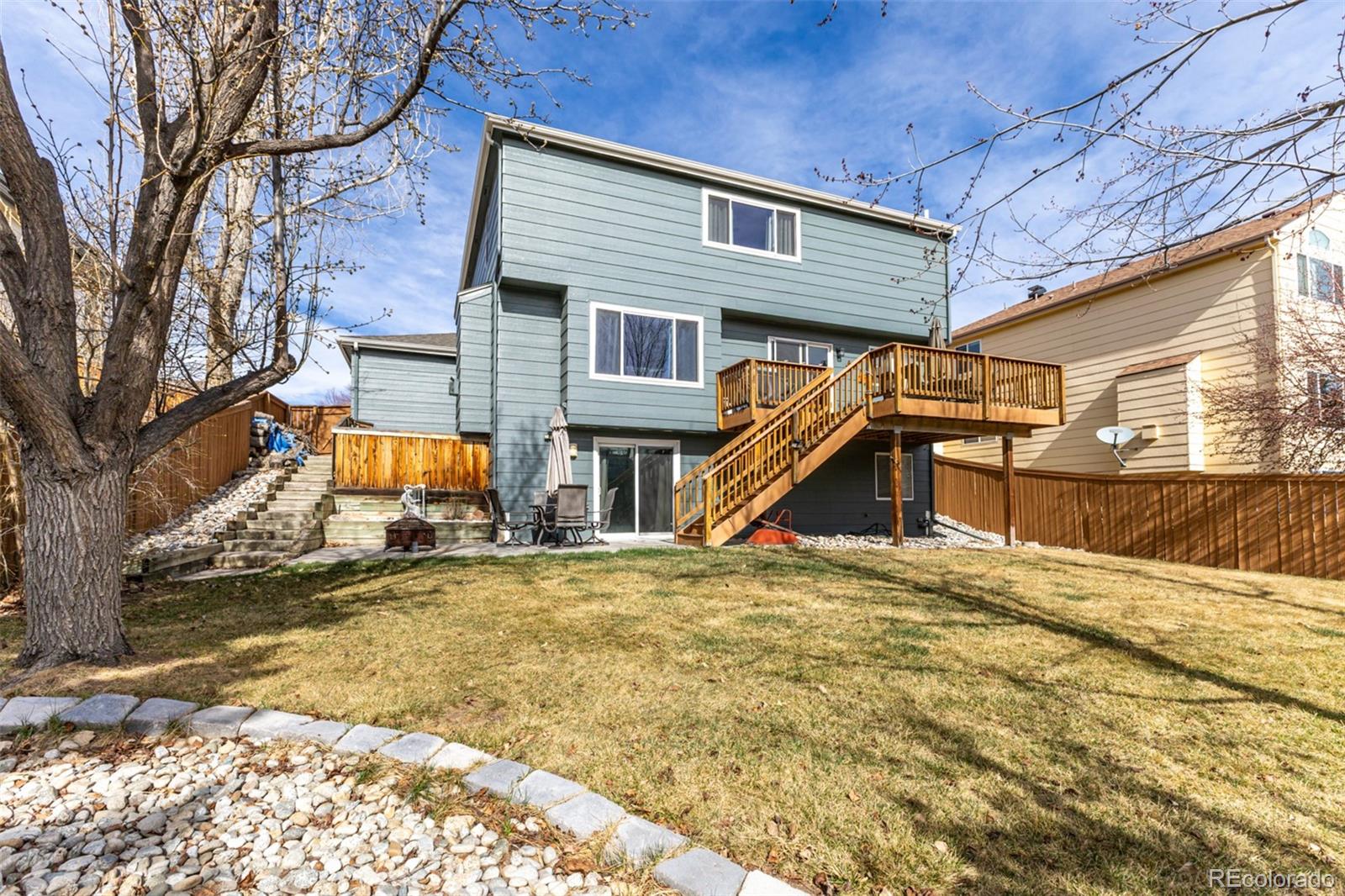 8894 Miners Street Highlands Ranch, CO 80126 - Photo 33 of 41 a view of a house with snow on the wall