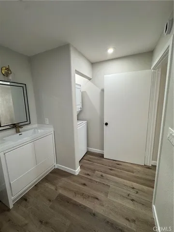 a view of a storage & utility room in a house