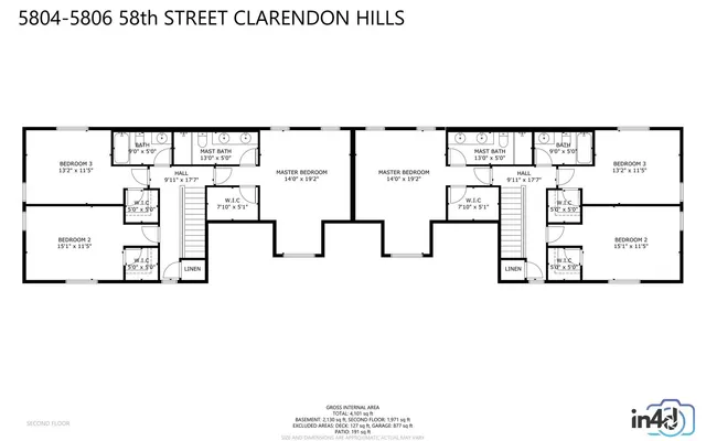 $584,990 | 5804 58th Street, Unit 5804, Clarendon Hills, IL 60514