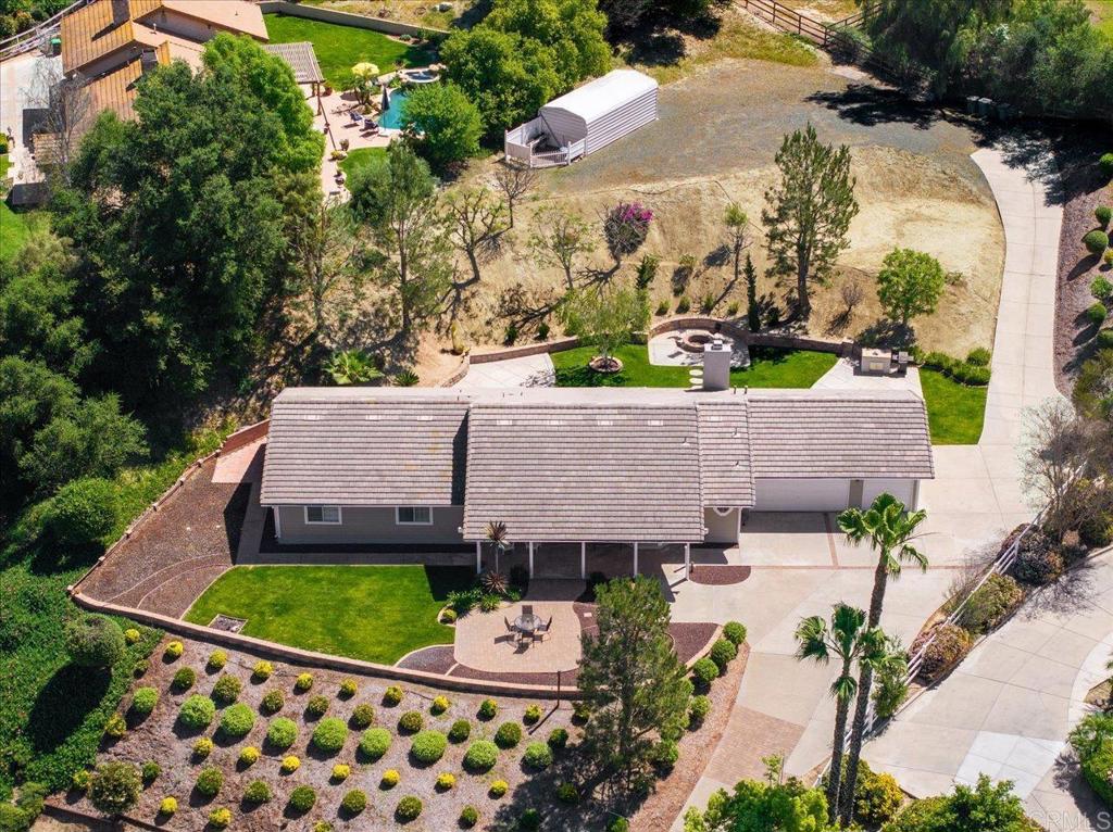 30405 Del Rey Road Temecula, CA 92591 - Photo 23 of 46 an aerial view of a house with a yard