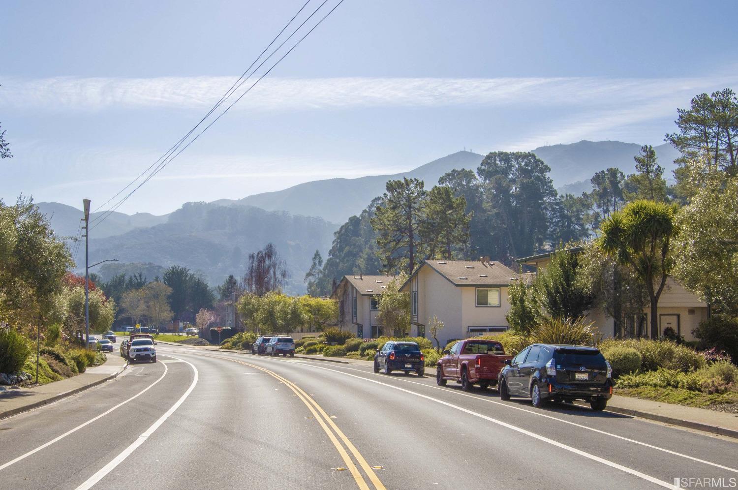 1253 Terra Nova Boulevard Pacifica, CA 94044 - Photo 23 of 23 a view of a city street with a road