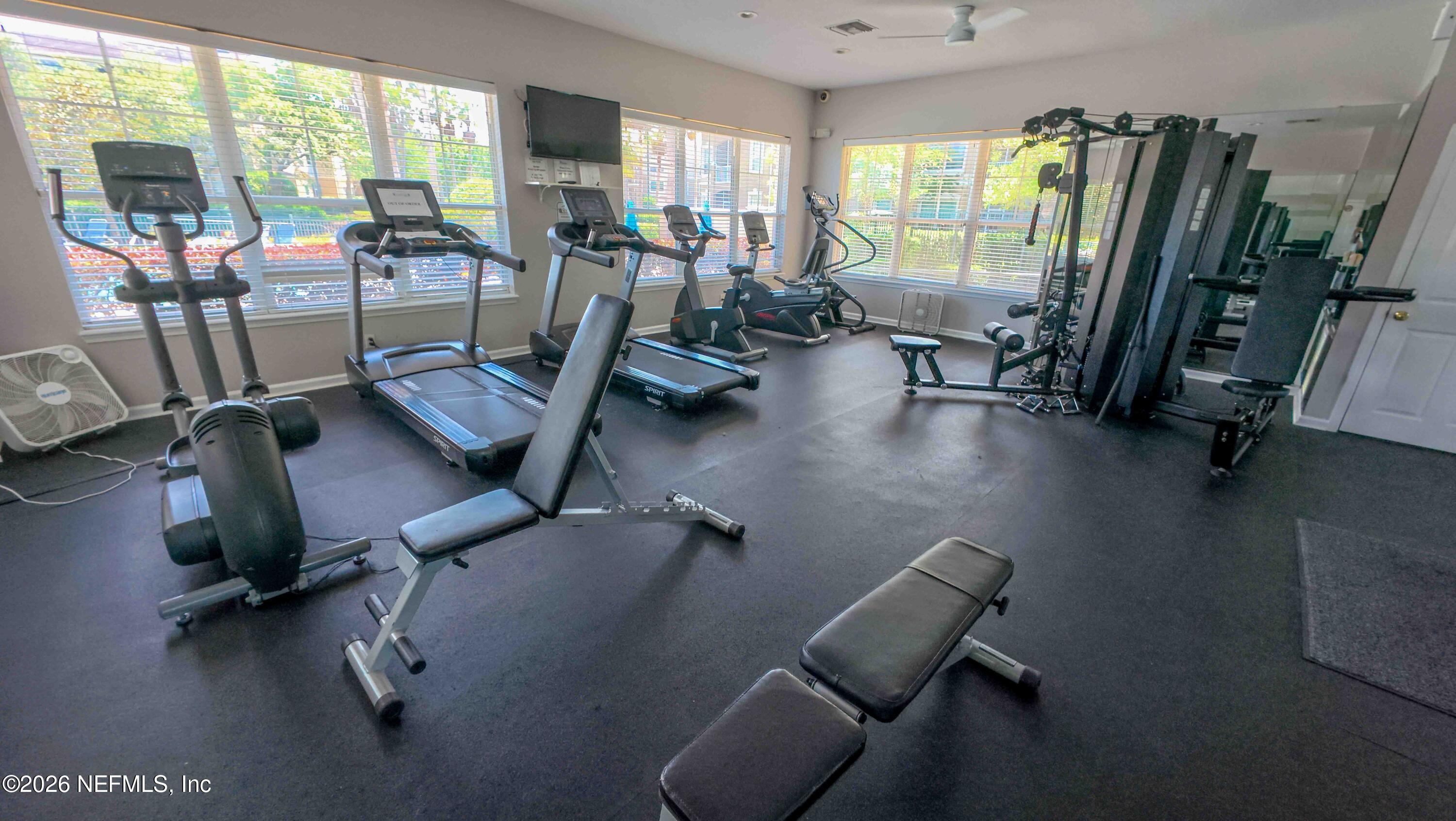 7990 Baymeadows Road East, Unit 823 Jacksonville, FL 32256 - Photo 36 of 45 a view of a room with gym equipment