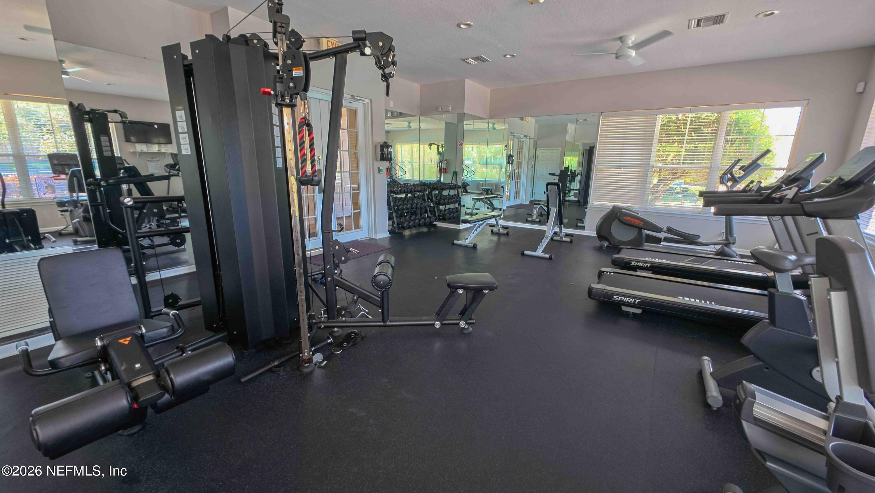 7990 Baymeadows Road East, Unit 823 Jacksonville, FL 32256 - Photo 37 of 45 a view of a room with gym equipment
