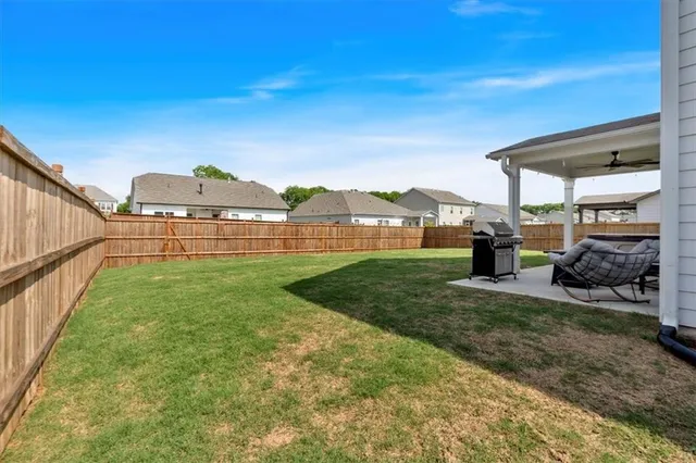 a view of outdoor space and yard