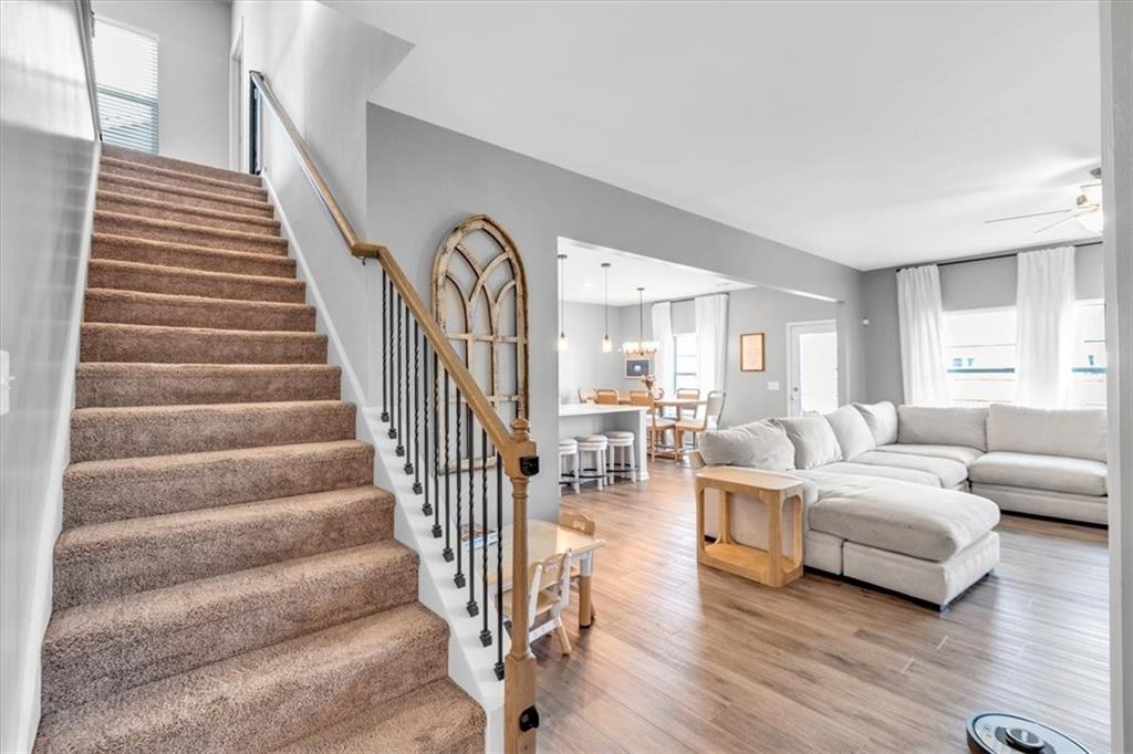 24 Jackson Farm Road Cartersville, GA 30120 - Photo 8 of 50 a living room with furniture and wooden floor