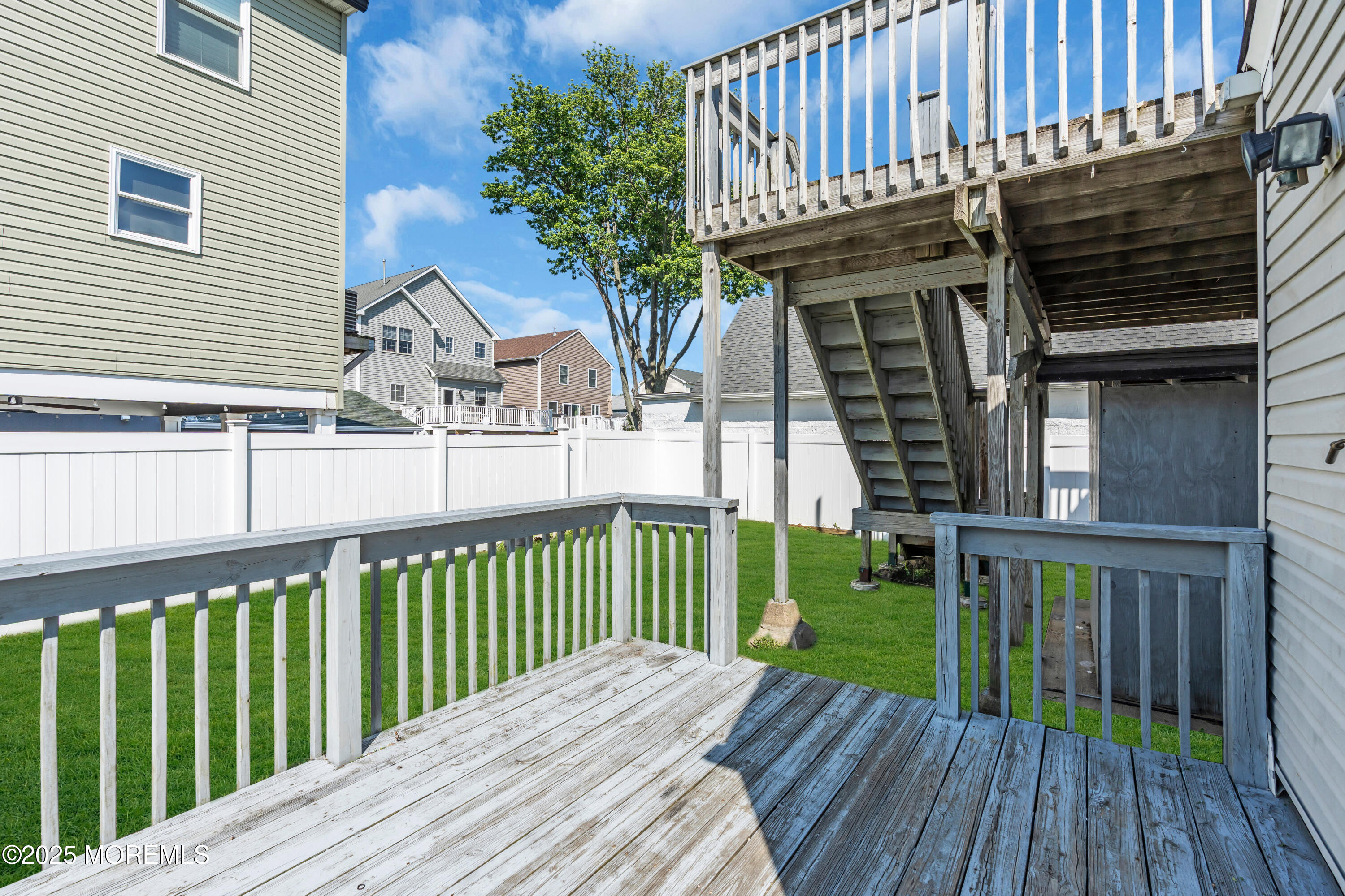 538 Front Street Union Beach, NJ 07735 - Photo 31 of 46 a view of a house with wooden deck