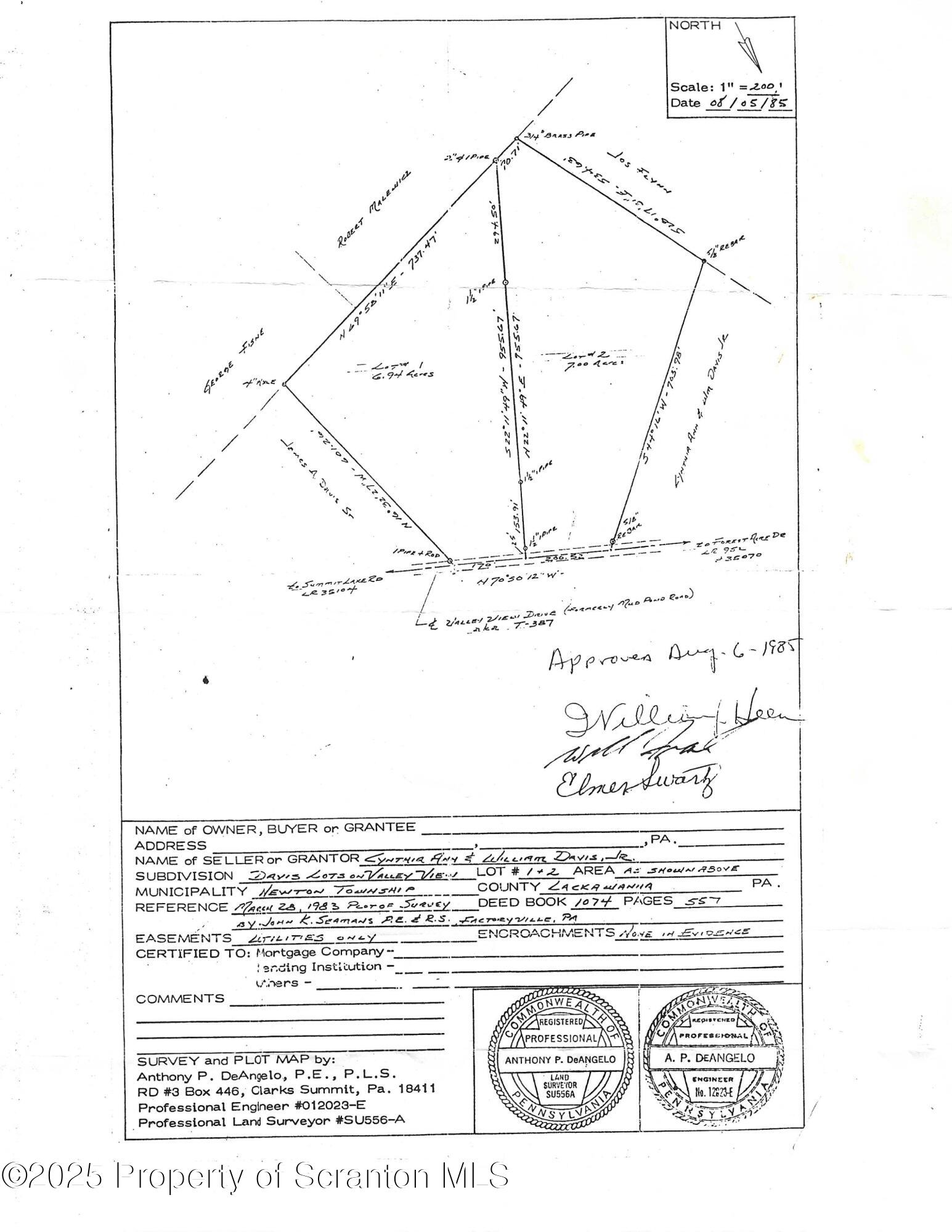 9119 Valley View Drive Clarks Summit, PA 18411 - Photo 56 of 78 Parcel Map