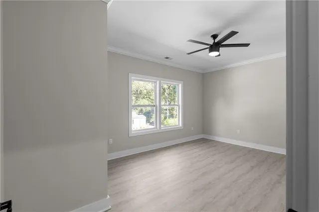 a house view with a outdoor space