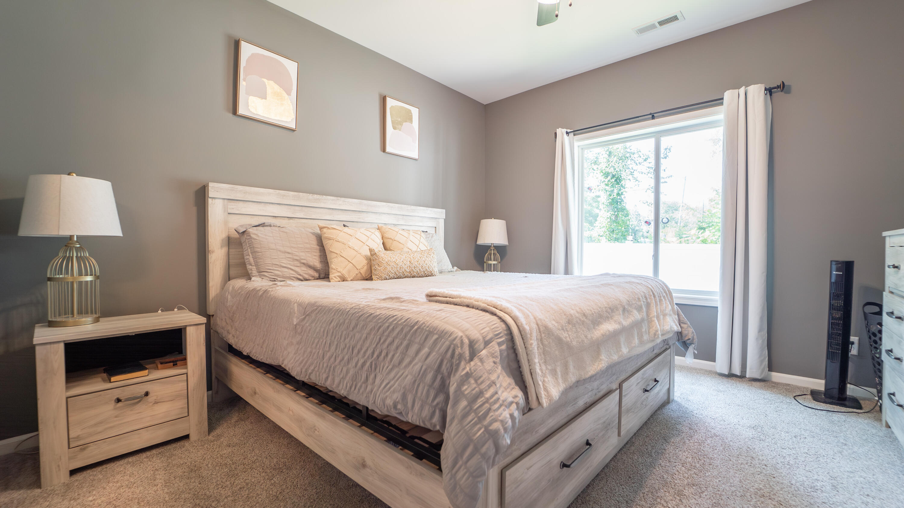 538 Emerald Drive Chesterton, IN 46304 - Photo 15 of 25 a bed room with a bed and a tv