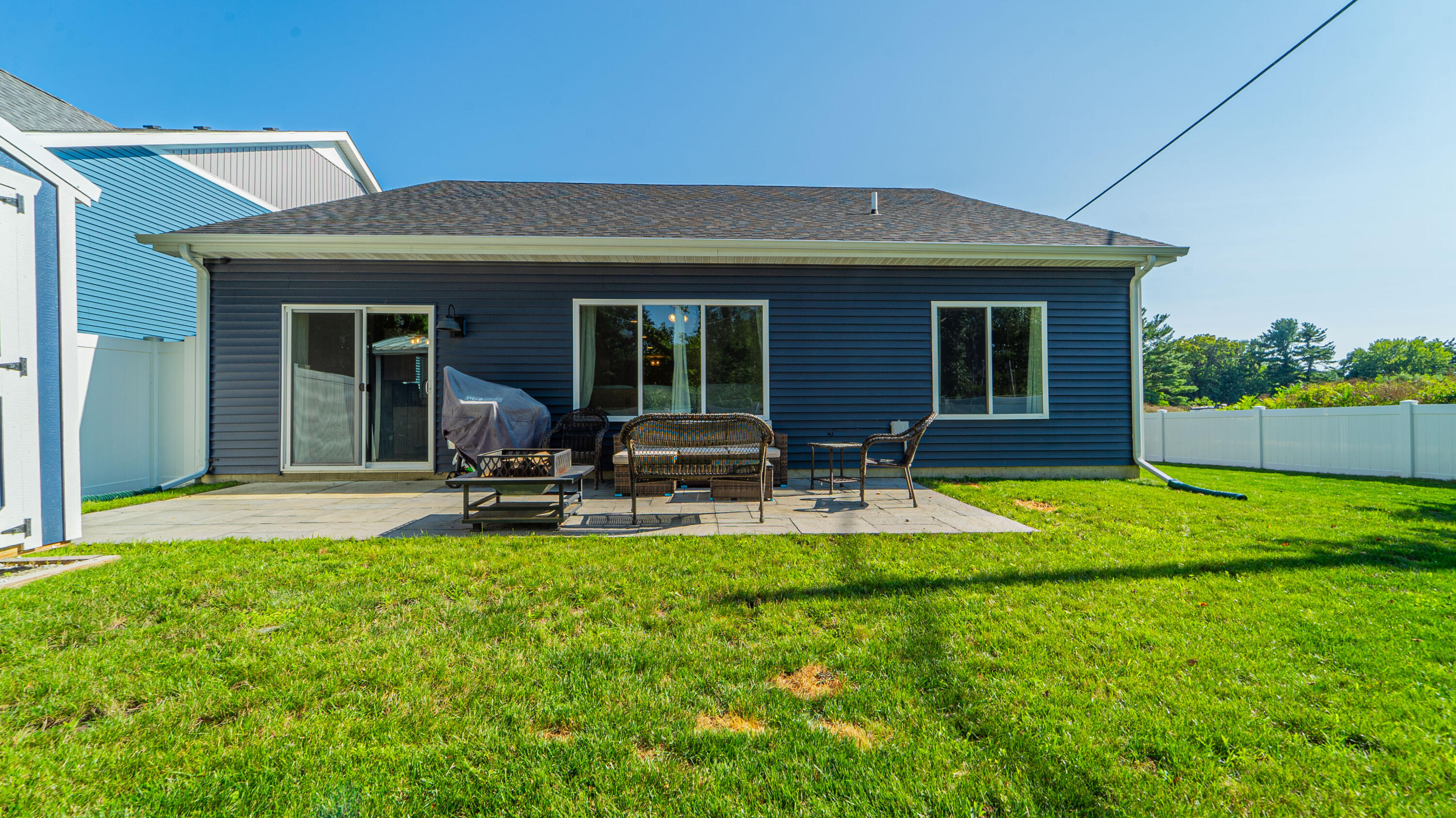 538 Emerald Drive Chesterton, IN 46304 - Photo 20 of 25 a view of a house with backyard porch and sitting area