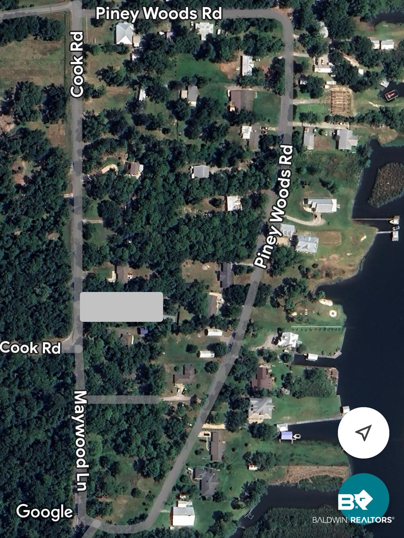 Map location