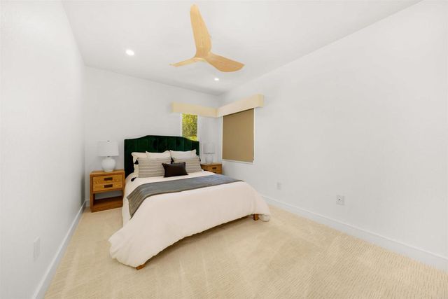 a bathroom with a white bath tub