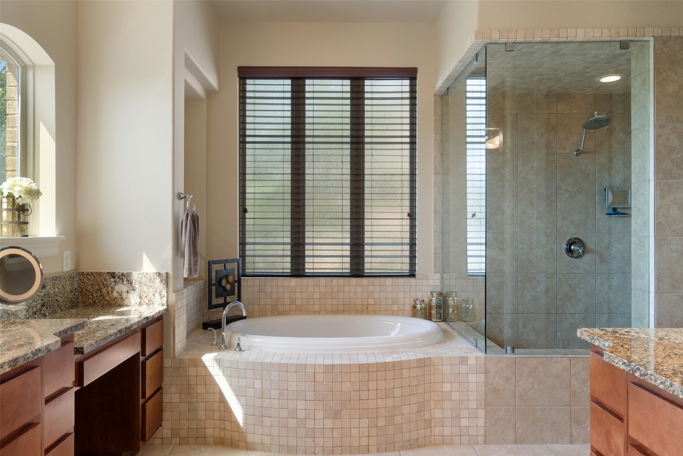 732 SANTALUZ Path Austin, TX 78732 - Photo 19 of 40 a spacious bathroom with sink shower and bathtub