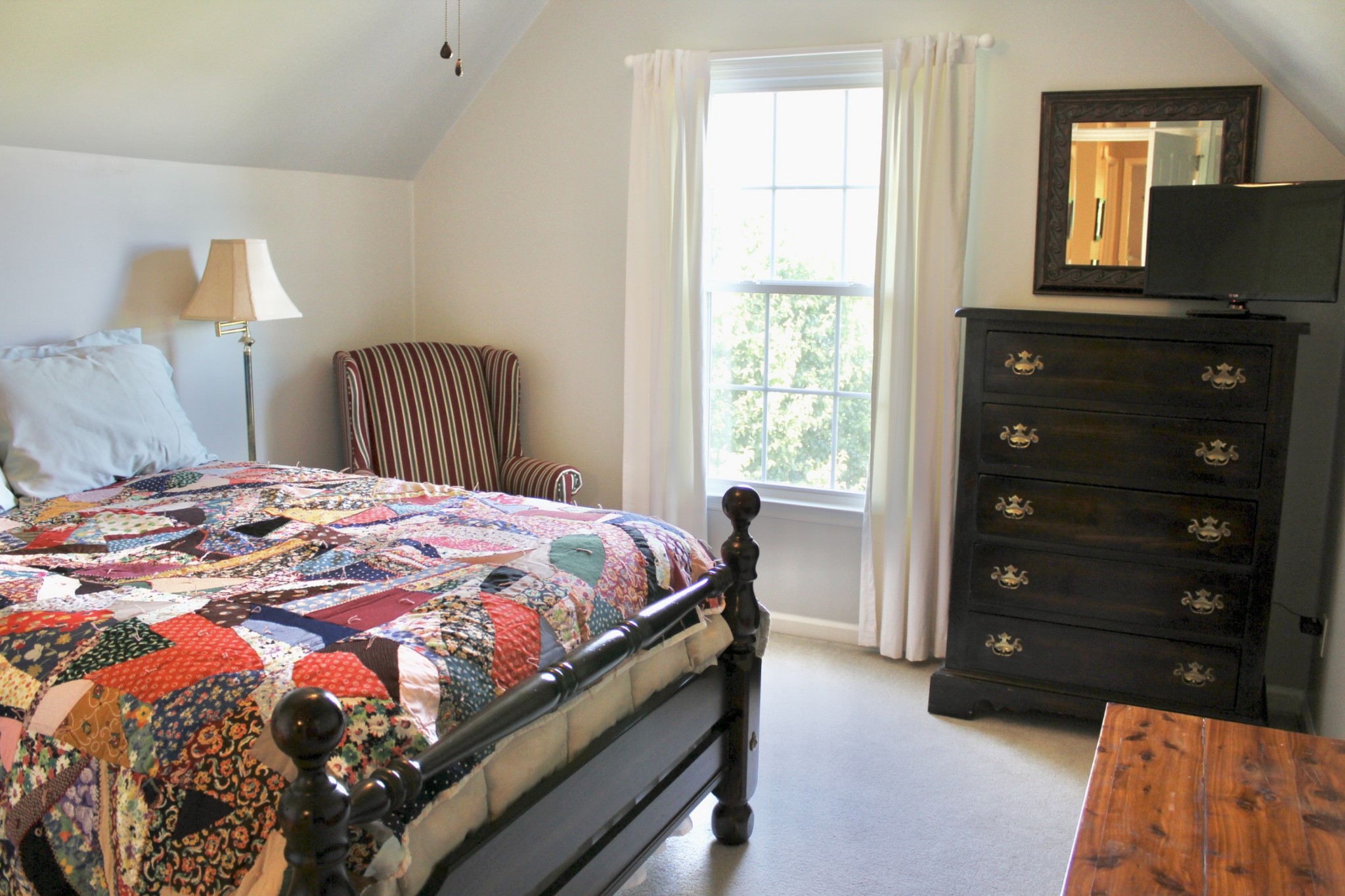 800 Oak Ridge Drive Springfield, TN 37172 - Photo 36 of 48 a bedroom with a bed a dresser and a window