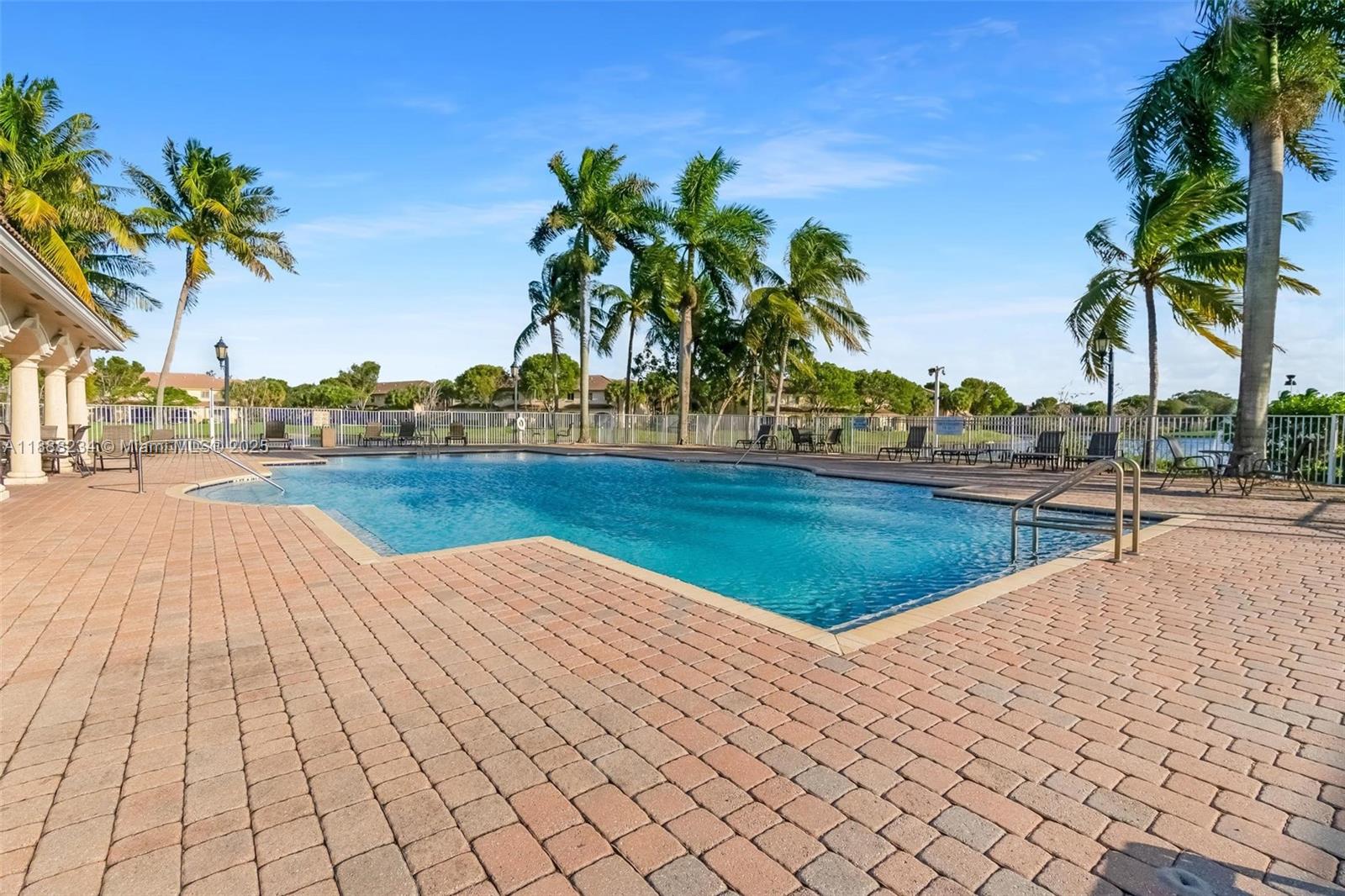 2508 Southwest 85th Terrace, Unit 105 Miramar, FL 33025 - Photo 3 of 27 a view of outdoor space with swimming pool