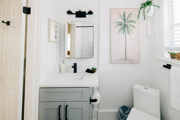 a view of front door of house