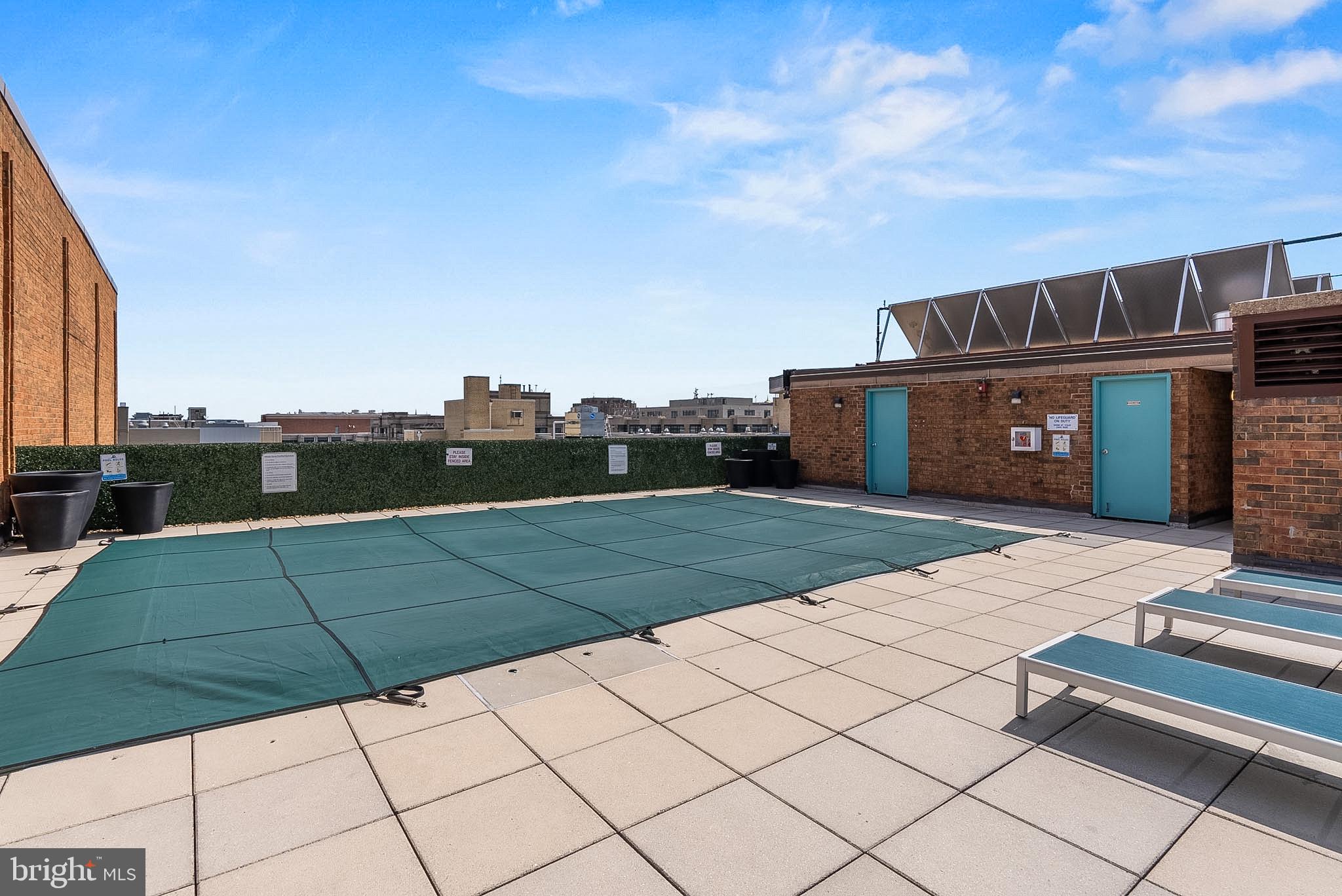 1718 P Street Northwest, Unit 902 Washington, DC 20036 - Photo 34 of 37 Spacious rooftop retreat with city views.