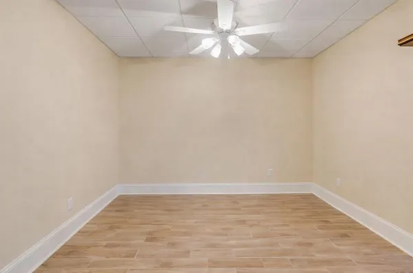 wooden floor in an empty room