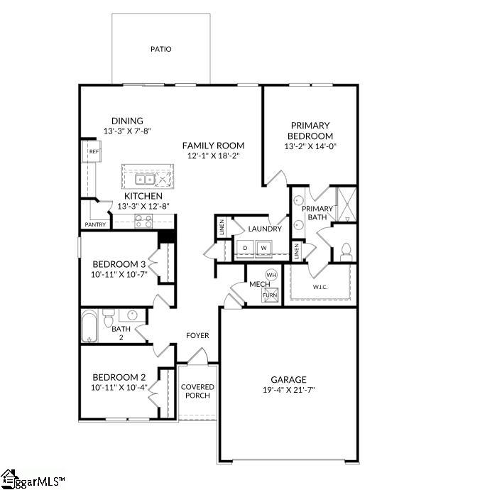 3028 Harvey Brook Inman, SC 29349 - Photo 2 of 3