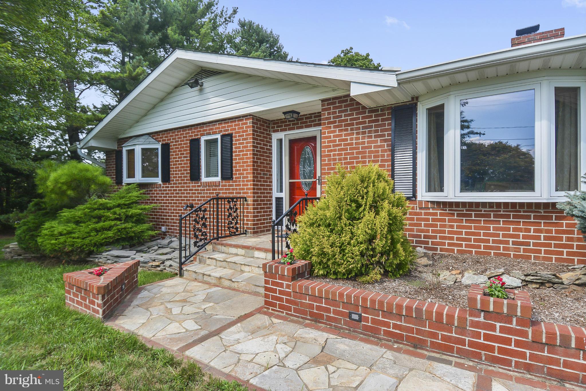 3114 Mt Carmel Road Upperco, MD 21155 - Photo 2 of 30 Lovely Brick Rancher with Great Curb Appeal