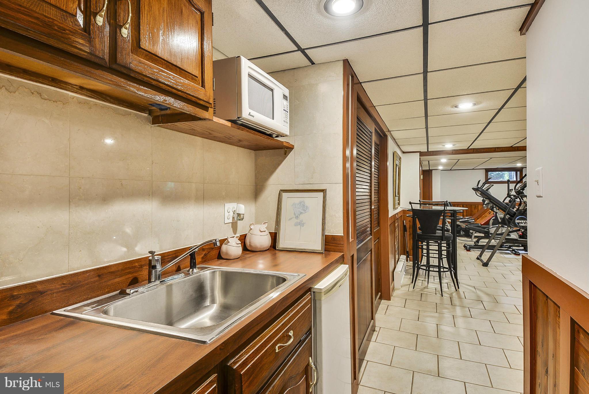 3114 Mt Carmel Road Upperco, MD 21155 - Photo 26 of 30 Wet Bar in Lower Level is Convenient