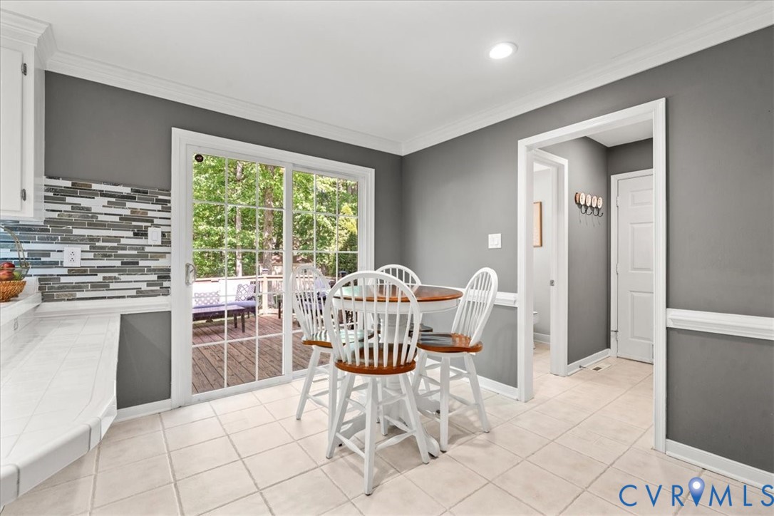1113 Royal Ridge Road Midlothian, VA 23114 - Photo 26 of 55 Spacious eat-in kitchen with ceramic tile flooring