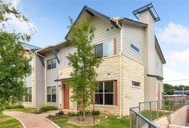 a front view of house with yard