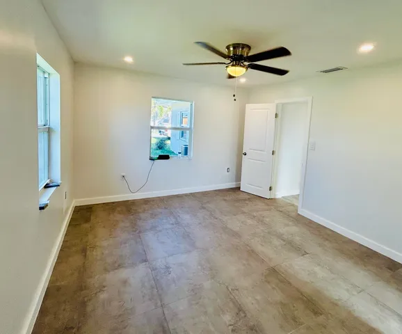 wooden floor in an empty room