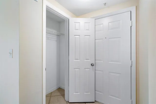 a view of a yard with a trees