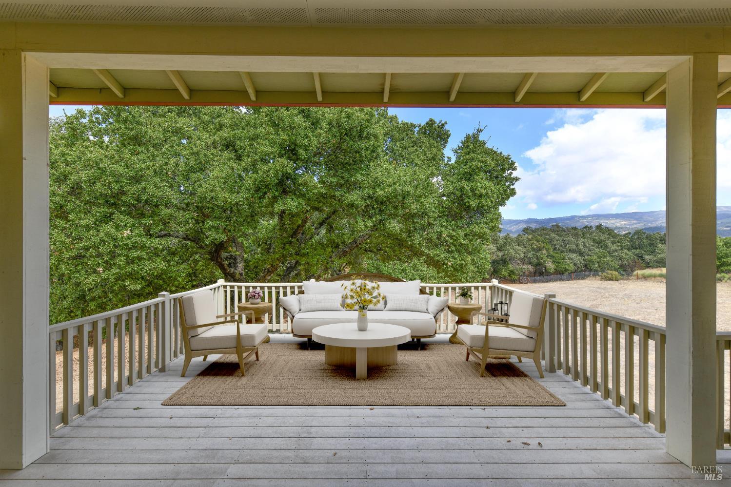 1219 Repetto Ranch Road Sonoma, CA 95476 - Photo 10 of 54 Virtually Staged-Deck