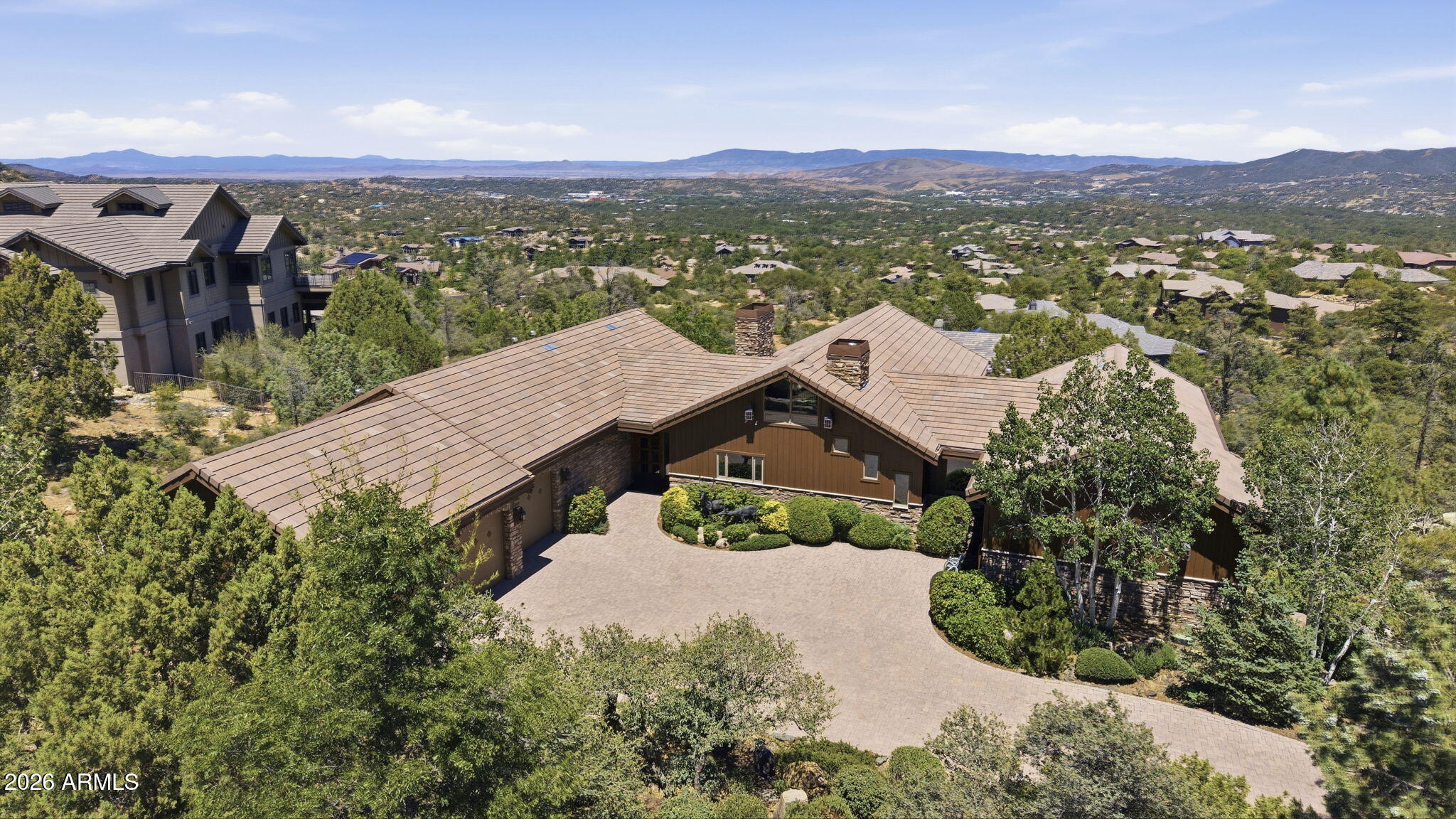 2158 Forest Mountain Road Prescott, AZ 86303 - Photo 6 of 73 Aerial Front