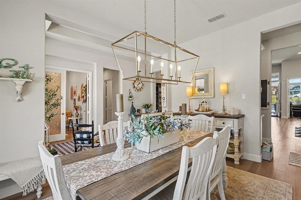 573 Broadleaf Way Haslet, TX 76052 - Photo 11 of 35 a view of a dining room and livingroom view