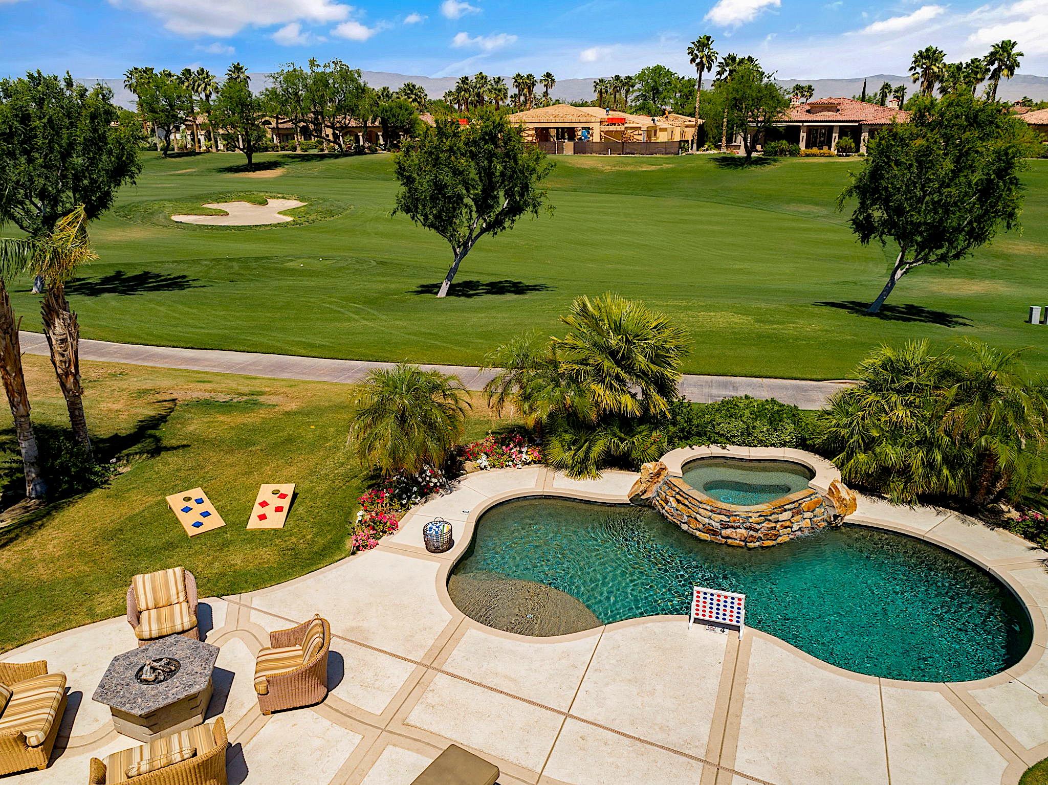 80352 Riviera La Quinta, CA 92253 - Photo 3 of 31 a view of a table and chairs in the garden