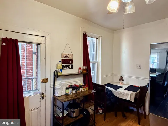a room with furniture and a window