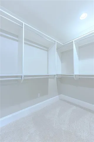 a view of empty room