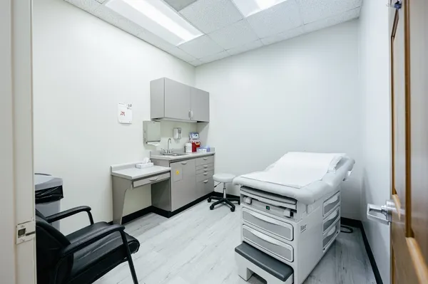 a room with storage and utility