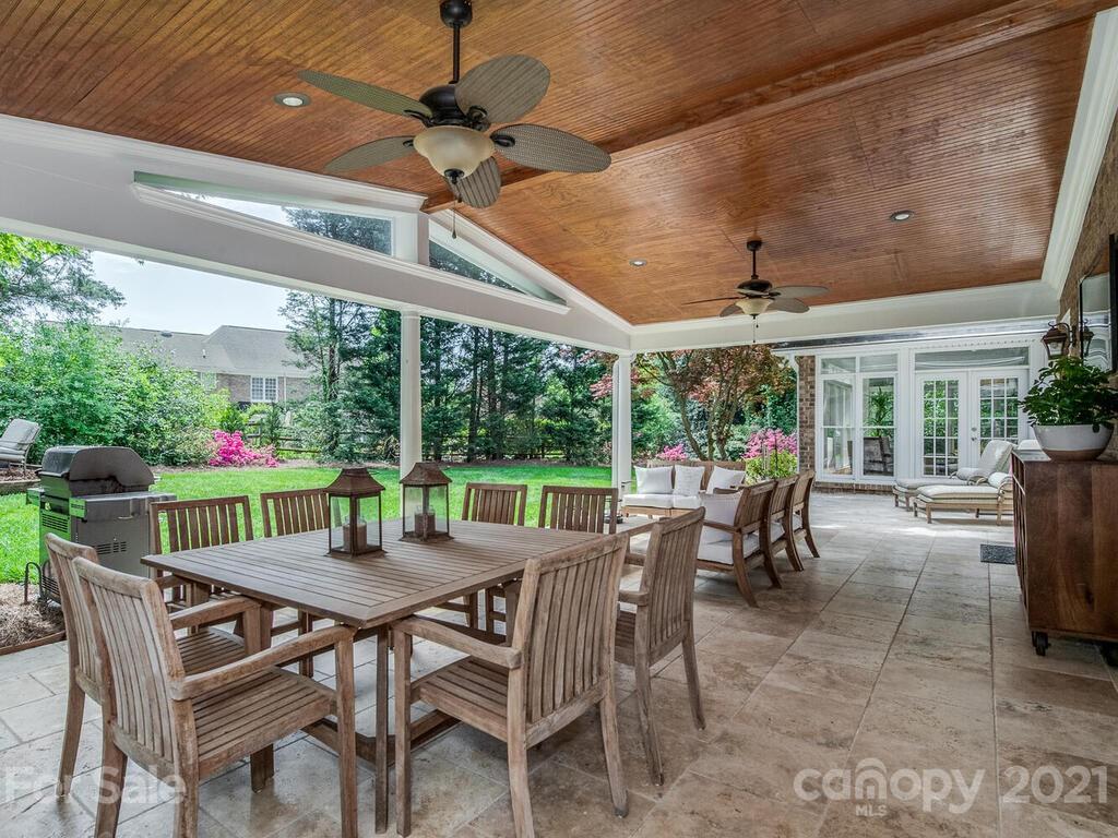 4743 Binfords Ridge Road Charlotte, NC 28226 - Photo 31 of 41 a view of a dining room with furniture window and outside view