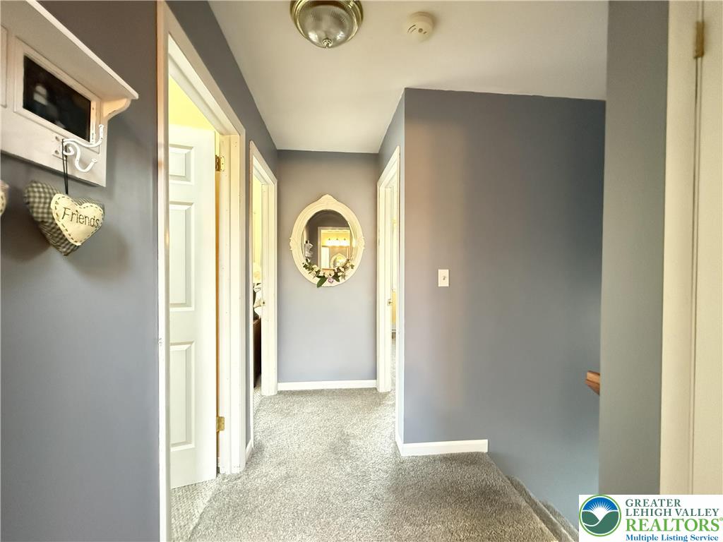 5933 Decker Road Bushkill, PA 18324 - Photo 16 of 51 a view of a hallway with bathroom