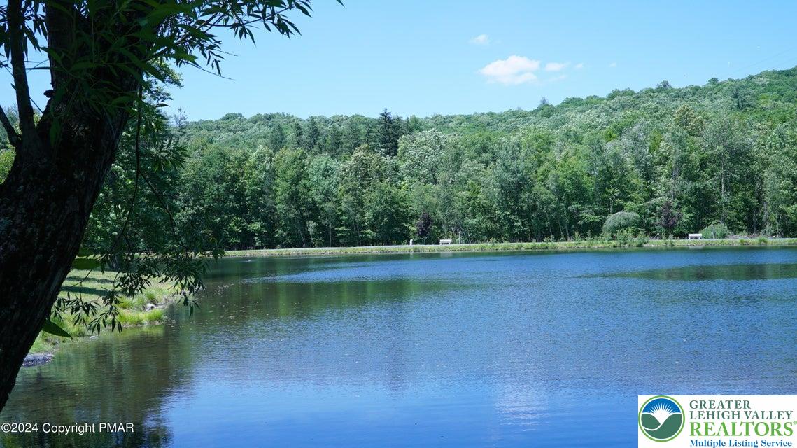5933 Decker Road Bushkill, PA 18324 - Photo 39 of 51 a view of a lake with trees