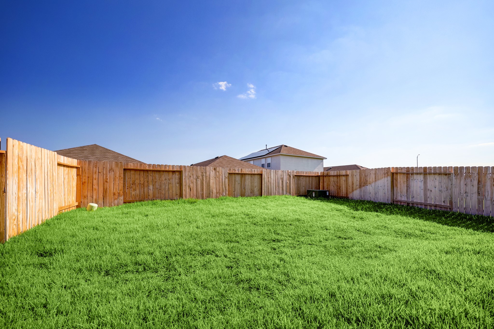 5314 Castlebury Meadows Dr Spring Spring, TX 77373 - Photo 17 of 19 Generous, fully fenced backyard offering plenty of green space for pets, play and enjoy.