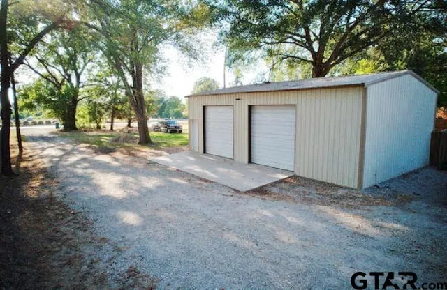 a view of a house with a outdoor space