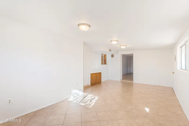 a view of a livingroom and a couch